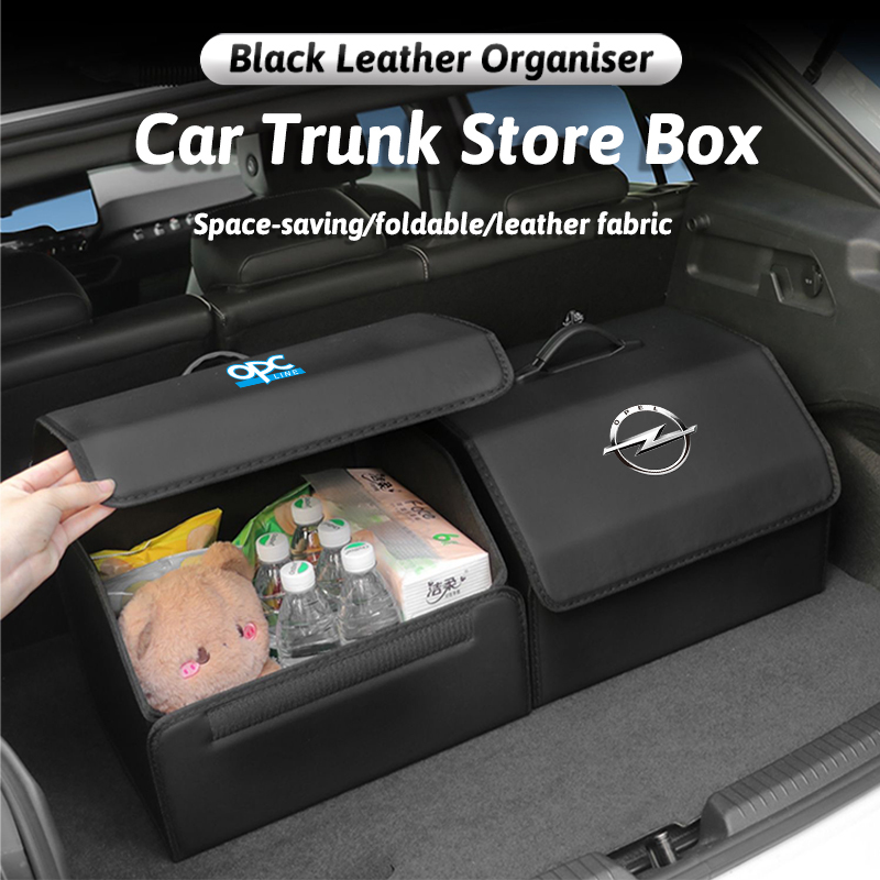 Car Trunk Organizer Box Leathe - Car Trunk Organizer Foldable Storage Box review and price