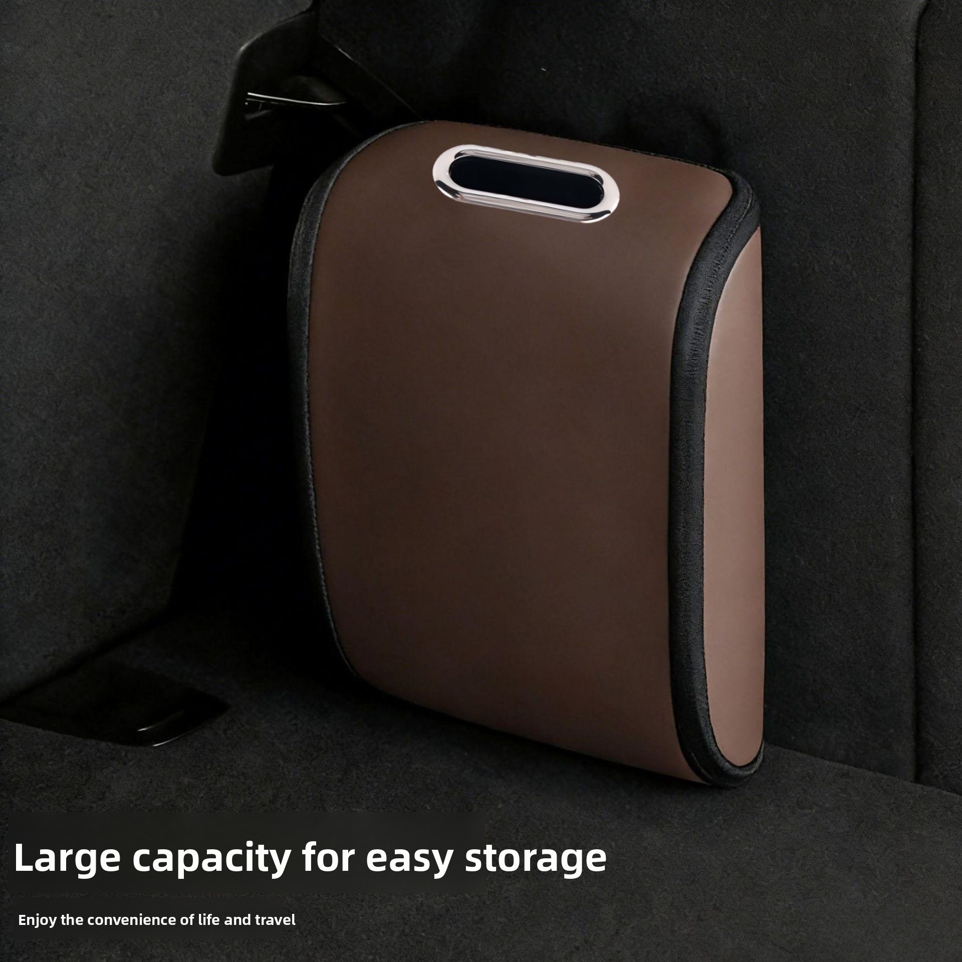 Car Trunk Storage Bag PU Leath - Car Trunk Organizer Foldable Storage Box review and price