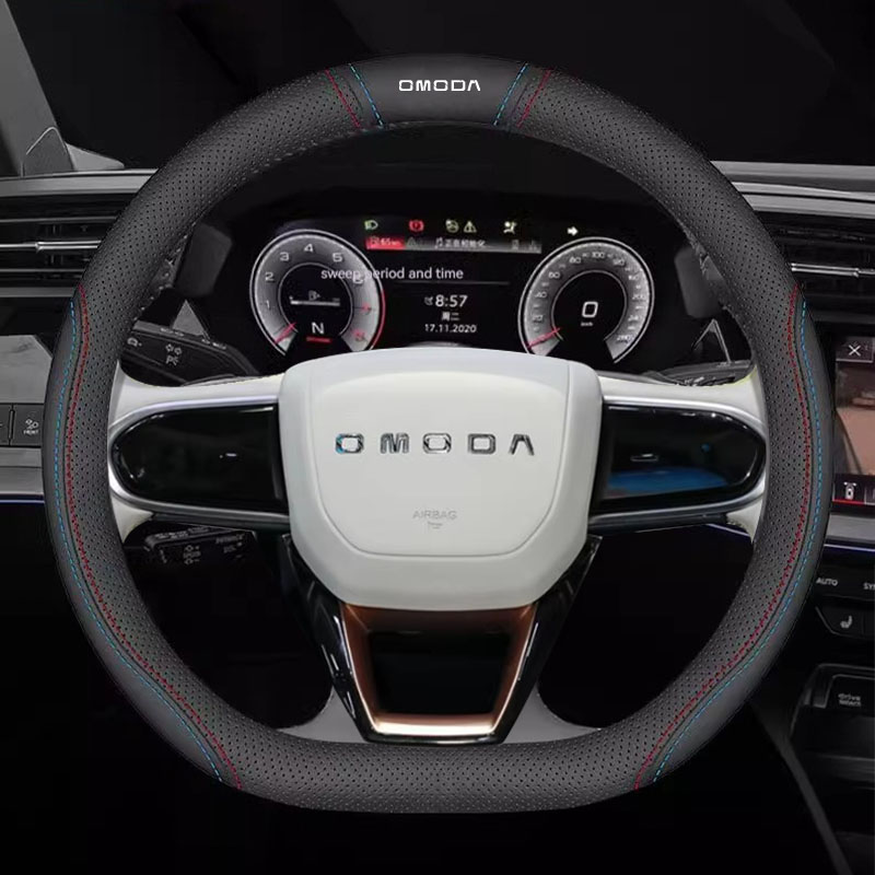Car Leather Steering Wheel Cov - Car Steering Wheel Cover Anti Slip Breathable review and price