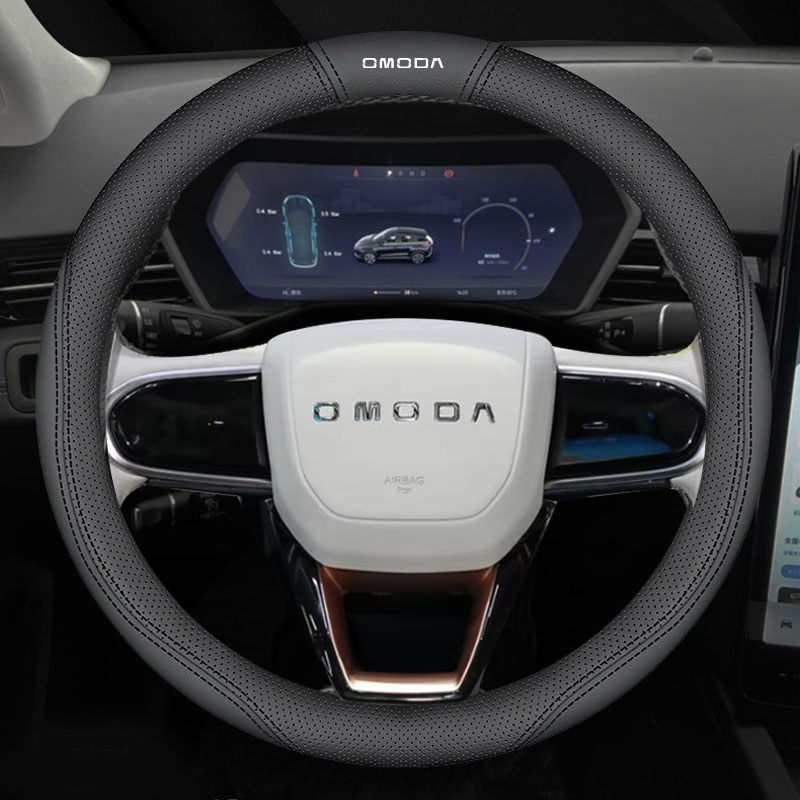 Car Leather Steering Wheel Cov - Car Steering Wheel Cover Anti Slip Breathable review and price