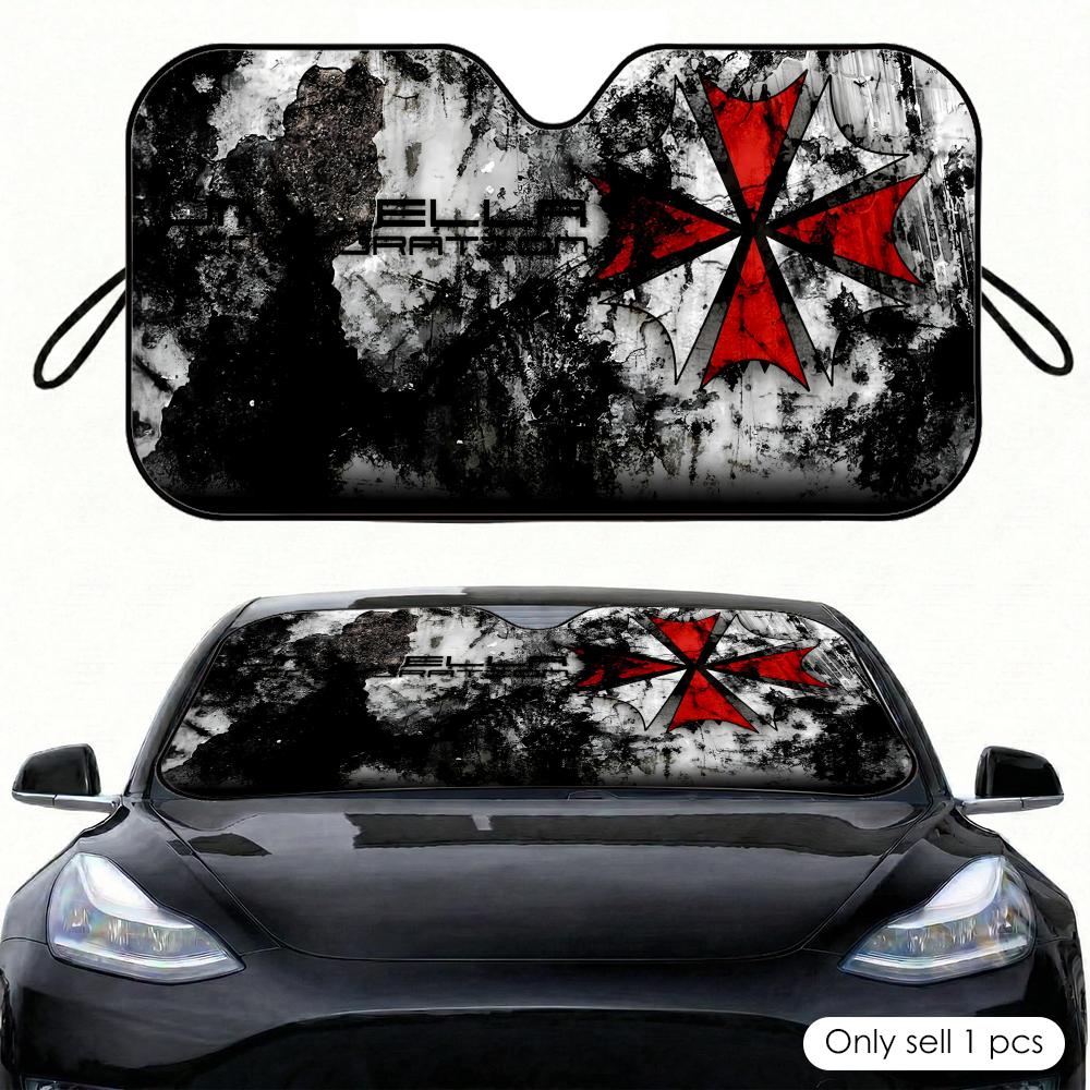 Horror Movie Umbrella Sun Viso - Car Sunshade Windshield Umbrella Foldable review and price