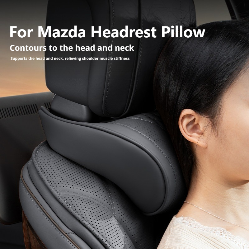 Memory Foam Nappa Leather, Car - Memory Foam Car Neck Pillow Lumbar Support review and price